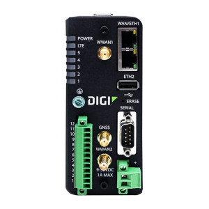 Digi IX30 Cat 7 LTE-Advanced Router with Digi 360, GNSS, dual ethernet, FirstNet Capable